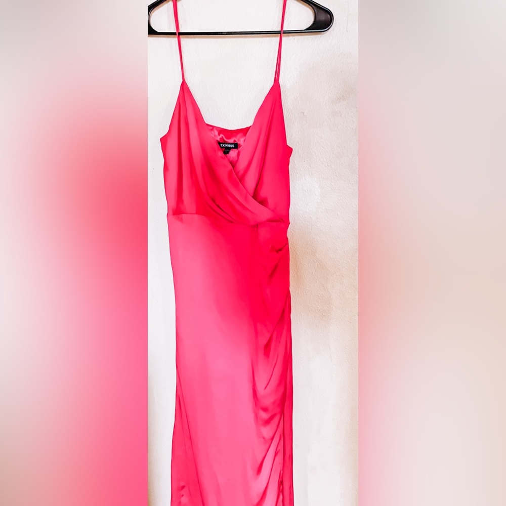 NWT Hot Pink Maxi Dress